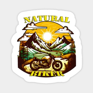 Natural Biker Magnet