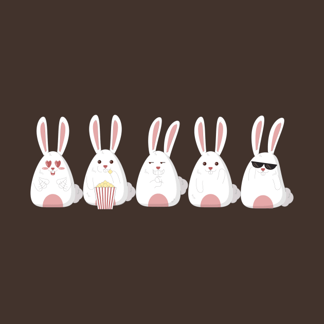 Rabbit family by Gtrx20