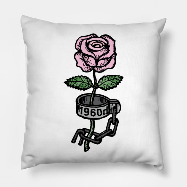 Shackles of Beauty Pillow by haycitydesign