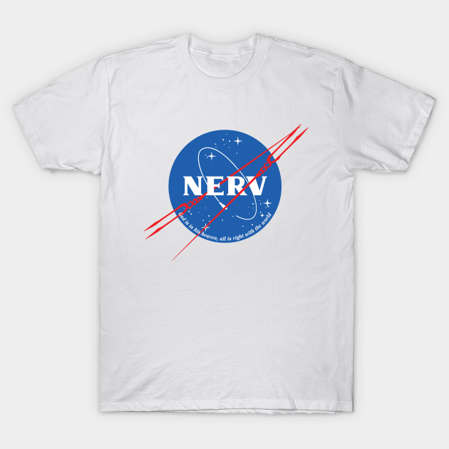 NERV NASA - Evangelion - T-Shirt