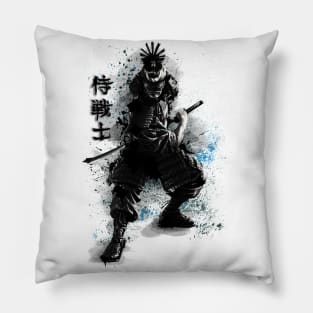 Armored samurai Pillow