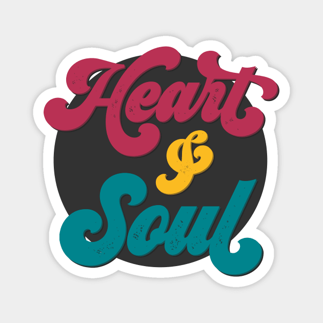 Heart & Soul Magnet by misterghostie