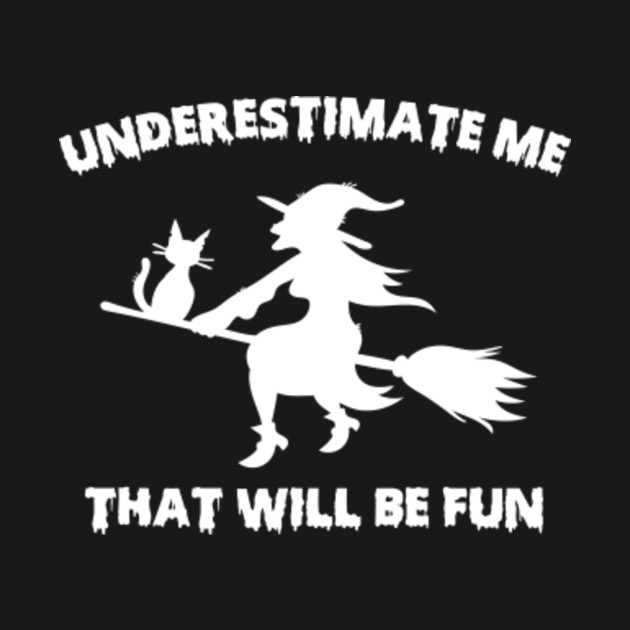 Disover Funny Halloween Party Witch with Cat - Halloween Witch - T-Shirt