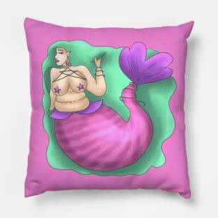 Curvy Mermaid Pillow