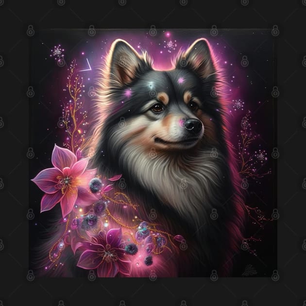 Captivating Finnish Lapphund by Enchanted Reverie