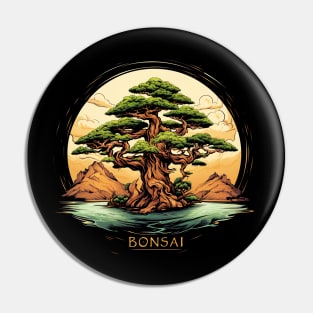 Zen Bonsai Art  - Bonsai Tree Pin