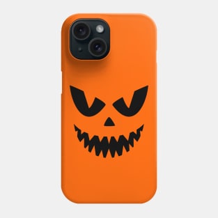 Funny scary face Phone Case