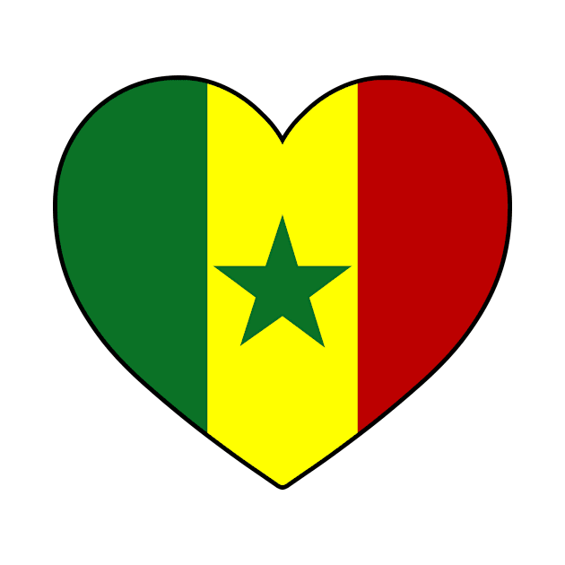 Heart - Senegal by Tridaak