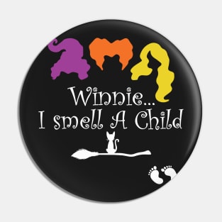 Winnie I smell A Child, halloween pregnancy announcement ideas Pin