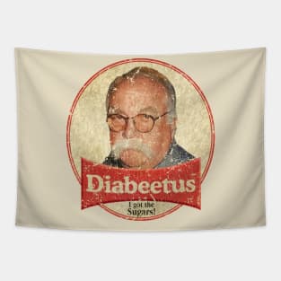 Retro Vintage Diabeetus Tapestry