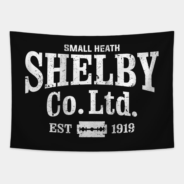 Shelby Company Limited Small Heath EST 1919 Tapestry by TextTees