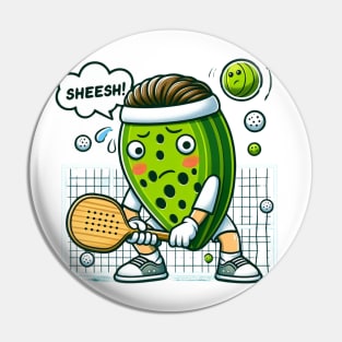 Pickleball (Tennis) SHEESH! Design Pin