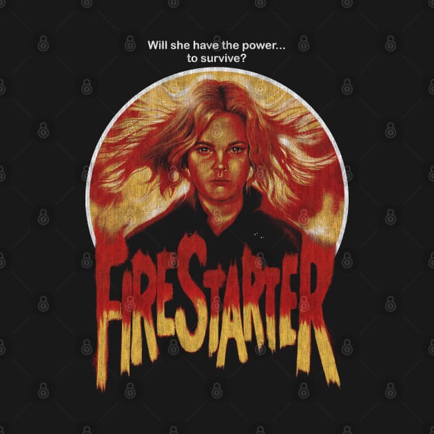 Firestarter, Stephen King, Horror Classic by StayTruePonyboy