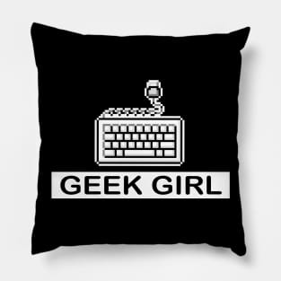 Geek Girl Pillow