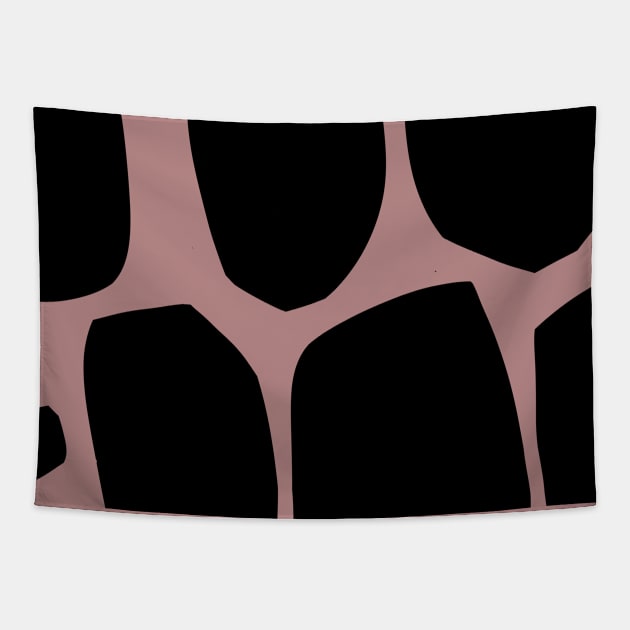 Abstract shapes Tapestry by Pacesyte