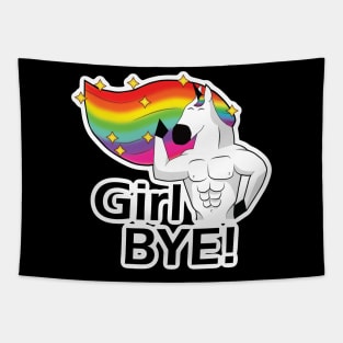 Girl BYE! Tapestry