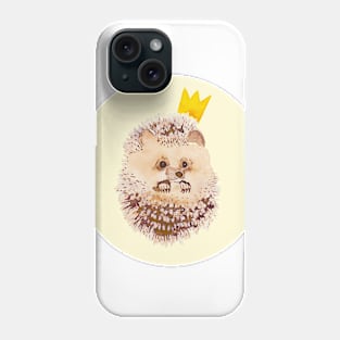 Hedgehog King Phone Case