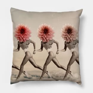 Flower girl poster Pillow