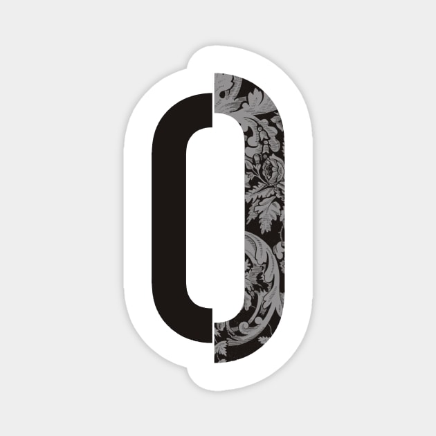 O letter Magnet by maxha