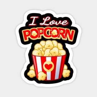 I love popcorn Magnet