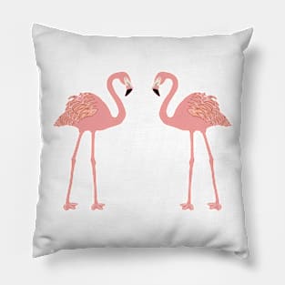 Flamingos, tropical, artwork, island, tropics, nature, gifts Pillow