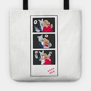 Little Red Riding Hood Loves Her Wolfie Tote