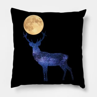 Cosmic Stag Pillow