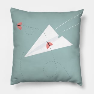 Paper plane Pillow