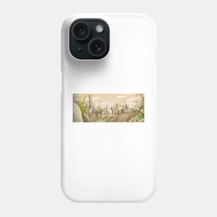 The Shoshone Hunting Party Phone Case