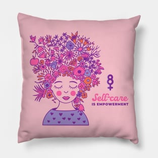 Self Care Is Empowerment Pillow