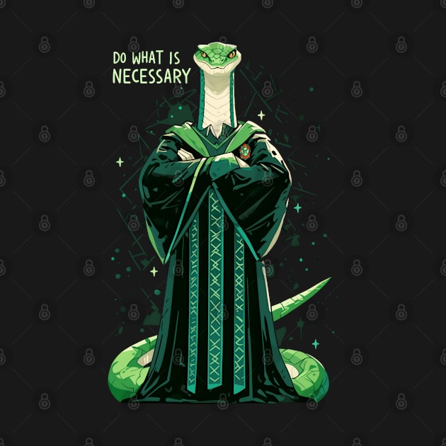 Do What Is Necessary - Mystical Serpent - Fantasy by Fenay-Designs