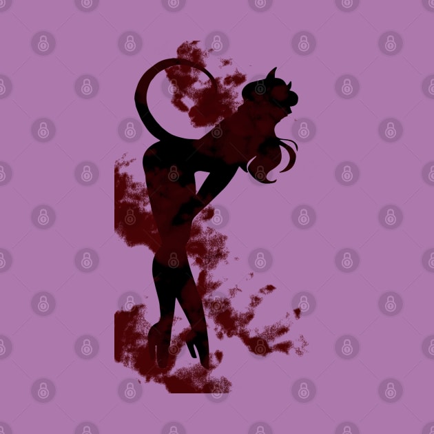 Demon Silhouette 1 by Minx Haven