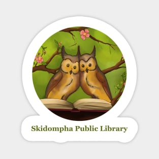 Library Owls Magnet