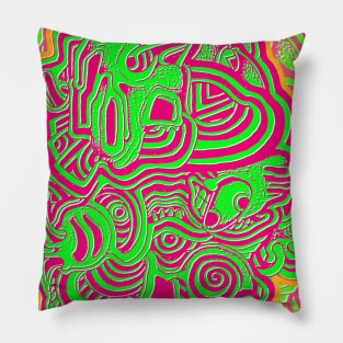 Sugar Rush by Cody Soileau Pillow