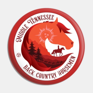 Middle TN Back Country Horsemen • Red Pin
