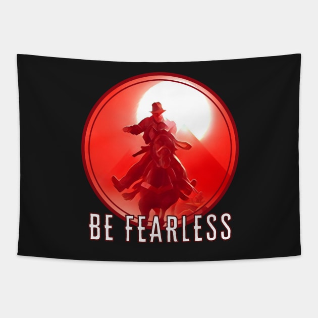 Be Fearless II - Indy Tapestry by Fenay-Designs