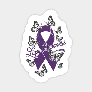 Lupus Awareness Magnet