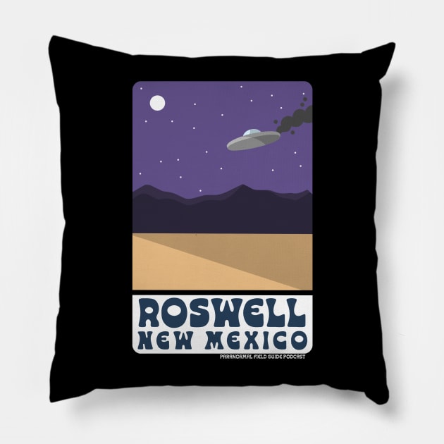 Roswell, New Mexico Pillow by LoudMouthThreads
