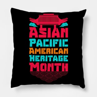 aapi month gift :Asian Pacific American Heritage Month Pillow