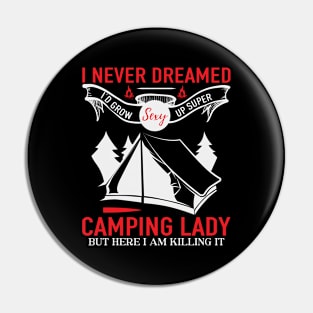 Camping Lover Pin
