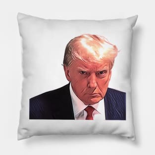 Trump Mugshot Pillow