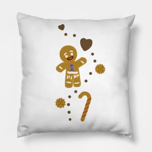 Gingerbread Man Pillow