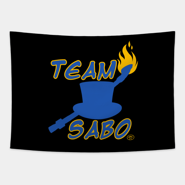 TEAM SABO (BLUE) Tapestry by ShelbyShop