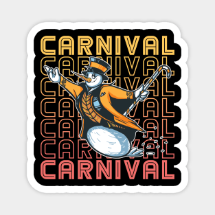Carnival Roll away- Carnival Party with Carnival Magnet