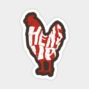 Hens Up Magnet