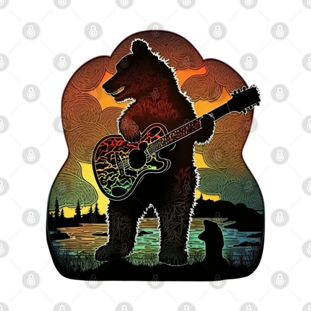 Deadhead Bear Design by Labidabop