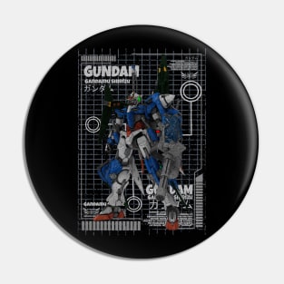 GN-001 Gundam Exia Pin