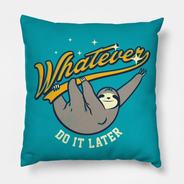 Whatever Pillow by mathiole