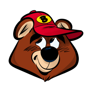 Bashful Bear (Red cap) T-Shirt