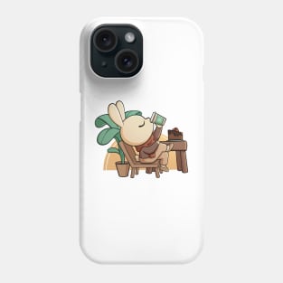 Coffee Shop Bunny Phone Case